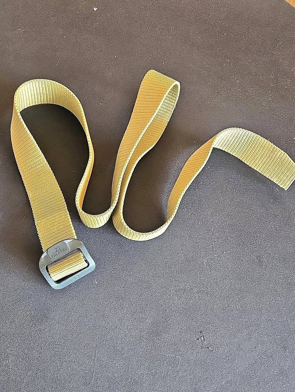 Propper Nylon Web Belt Gold Size M (40-42) Star Trek Wardrobe S4 Toronto
